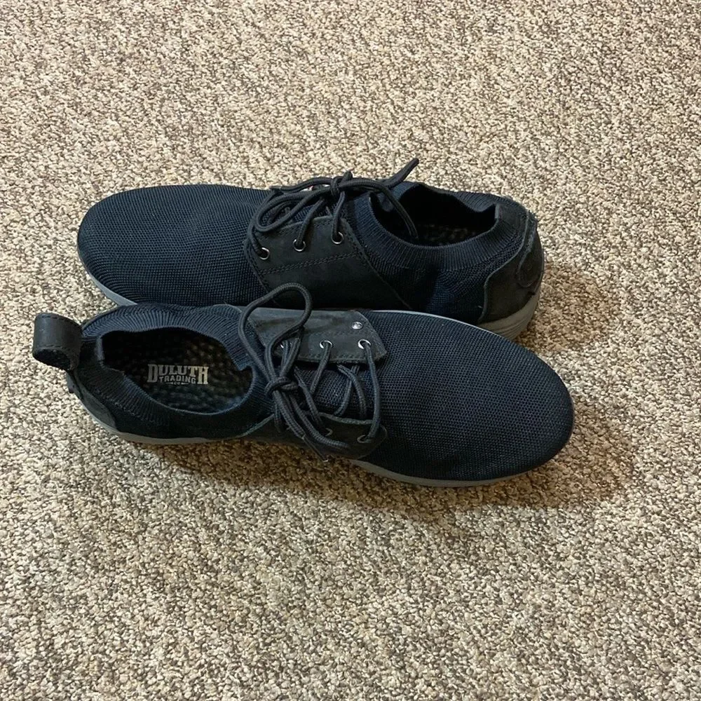 Duluth Trading Co Black Sneakers Minimalist Design Men’s Shoes Size 13